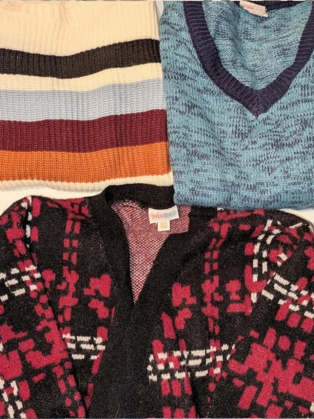 LuLaRoe Sweater Lot Mariah Torrie Peyton Size XXS